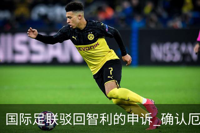 国际足联驳回智利的申诉 确认厄瓜多尔参加世界杯